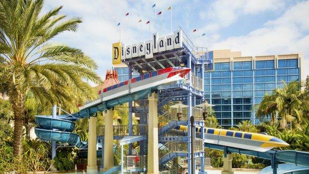 Disneyland Hotel monorail pool