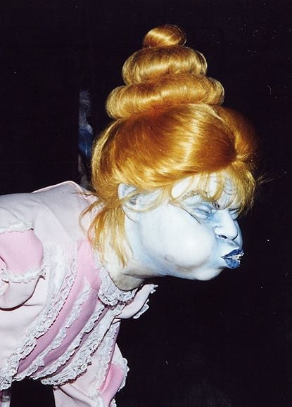 blowing out cake haunted mansion