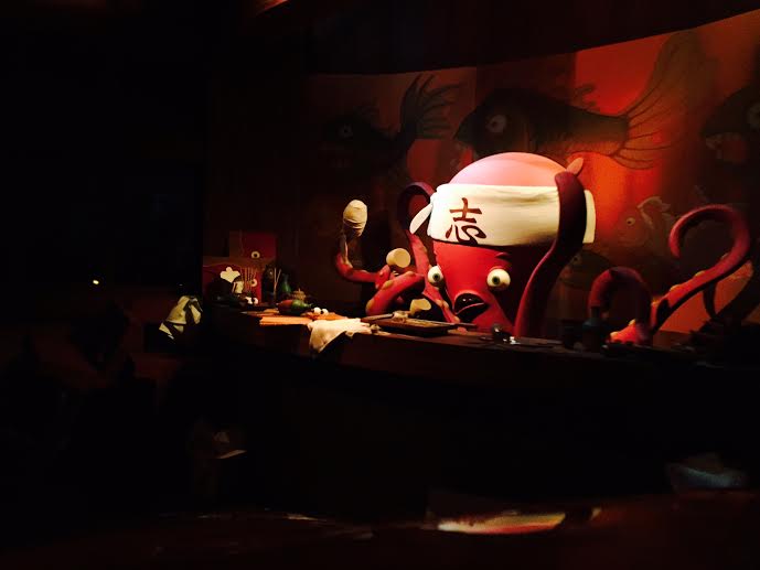 disneyland monsters inc ride food sushi