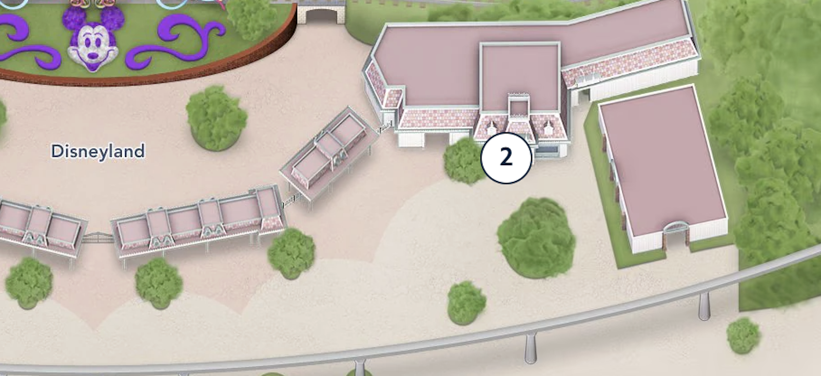 Location of strollers, ECV, and wheelchair rentals Disneyland