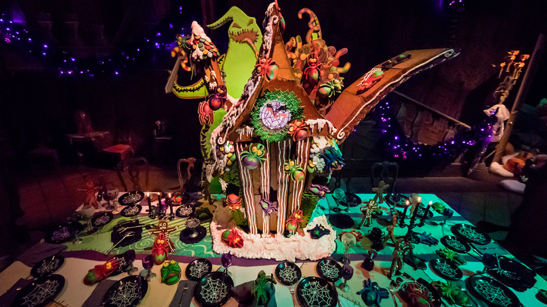 Haunted Mansion Holiday gingerbread house