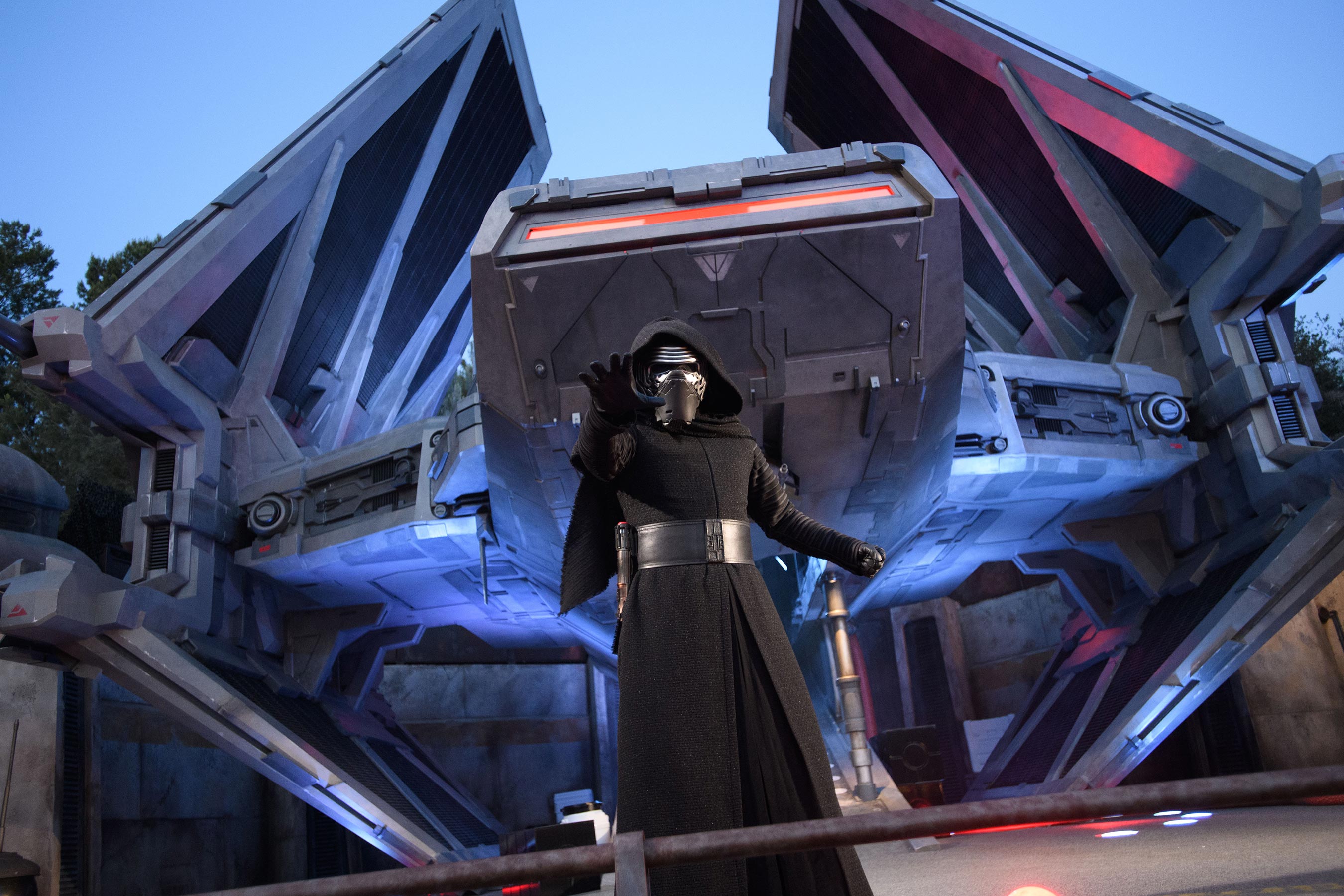 Kylo Ren in Star Wars: Galaxy's Edge