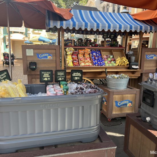 Disneyland fruit stand