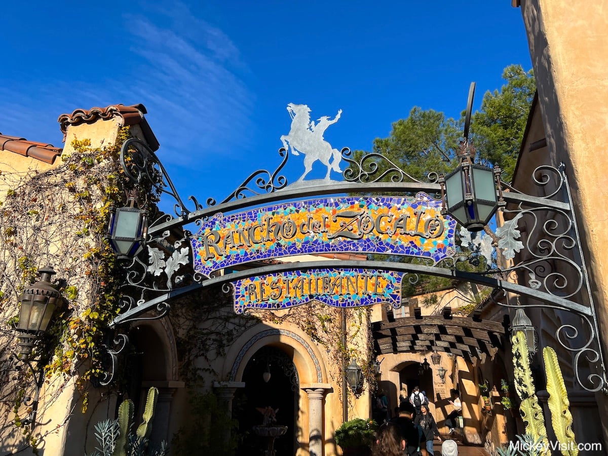 Rancho Del Zocalo Restaurante Disneyland