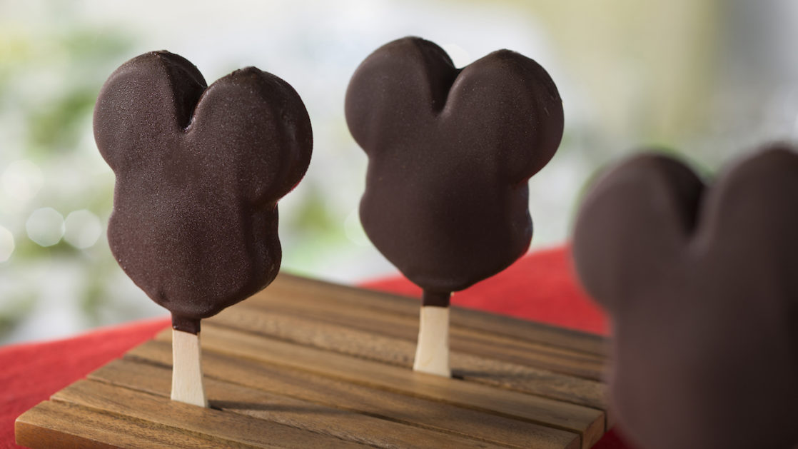 Frozen treat carts with Mickey shapes
