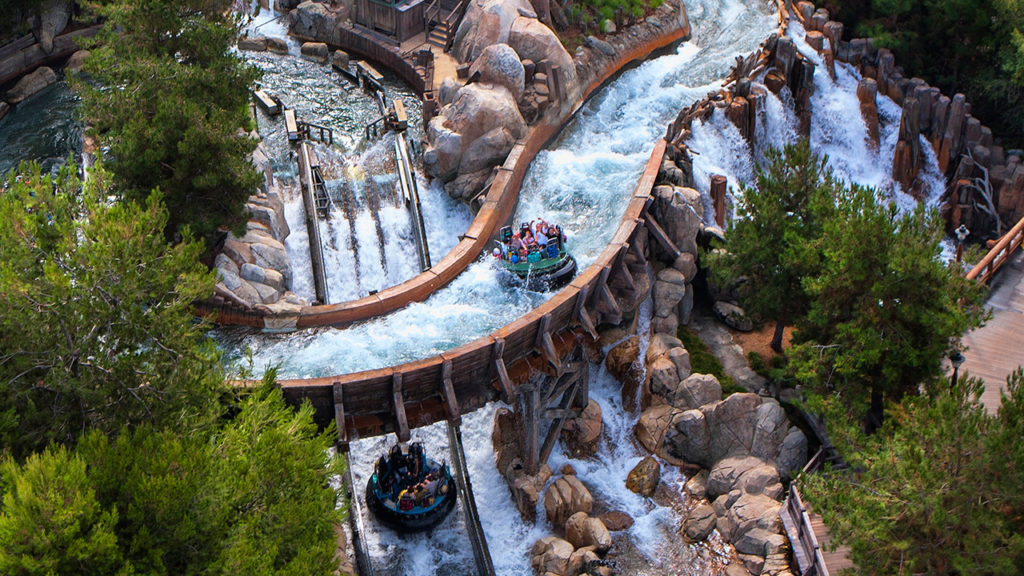 Grizzly River Rapids aerial view