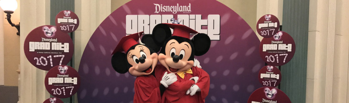 Grad night Mickey and Minnie