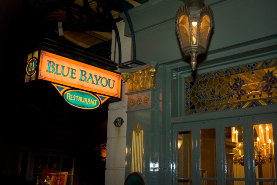 blue bayou menu fantasmic