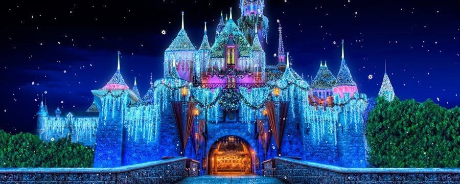 christmas at disneyland