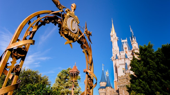 Cinderella Castle entrance at Disney World