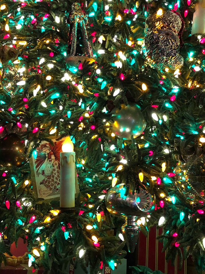 Main Street USA Christmas tree