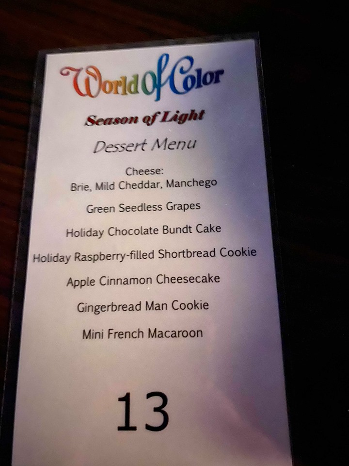 World of Color Dessert Party 2024 Review, Menu, Photos