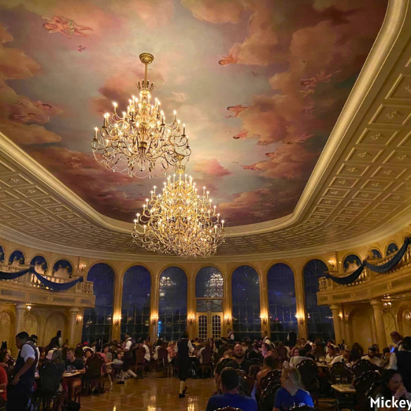 Be Our Guest Restaurant ballroom
