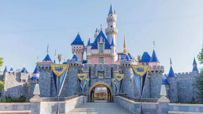 Disneyland' Sleeping Beauty castle
