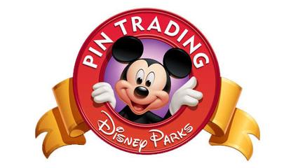 Red banner with Mickey Mouse