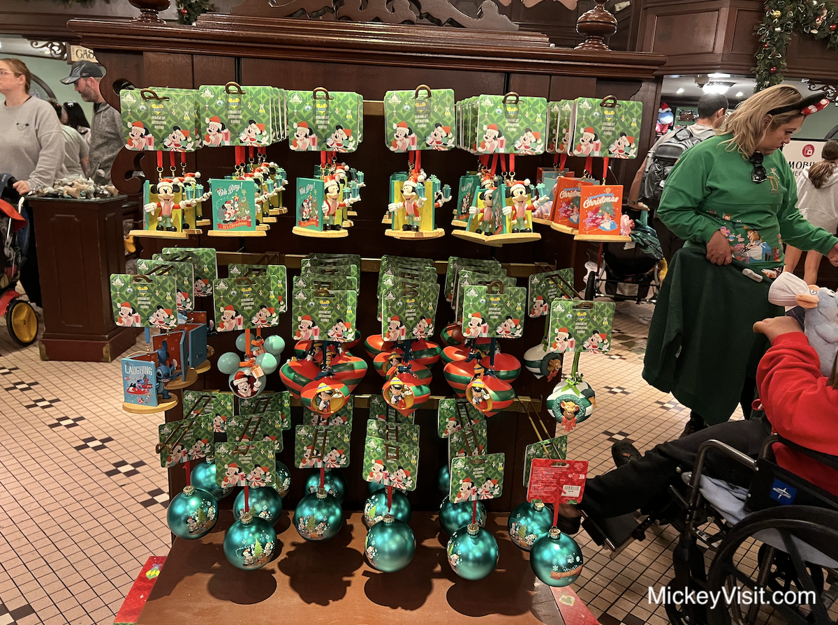 Disneyland Christmas ornaments