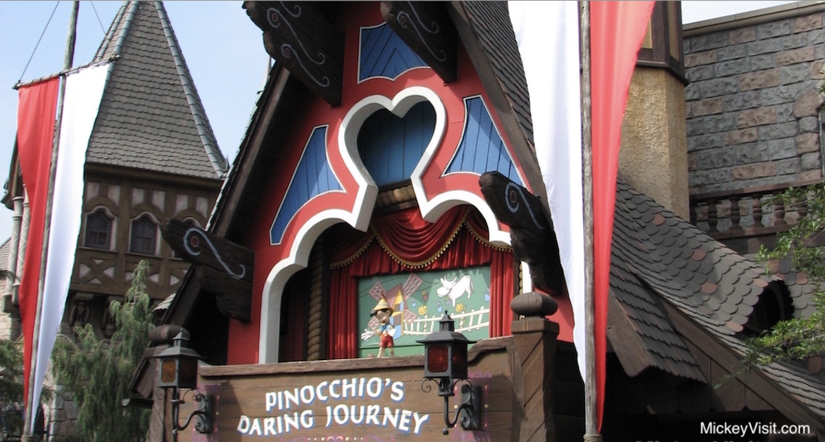 Disneyland rides Ranked Pinocchio