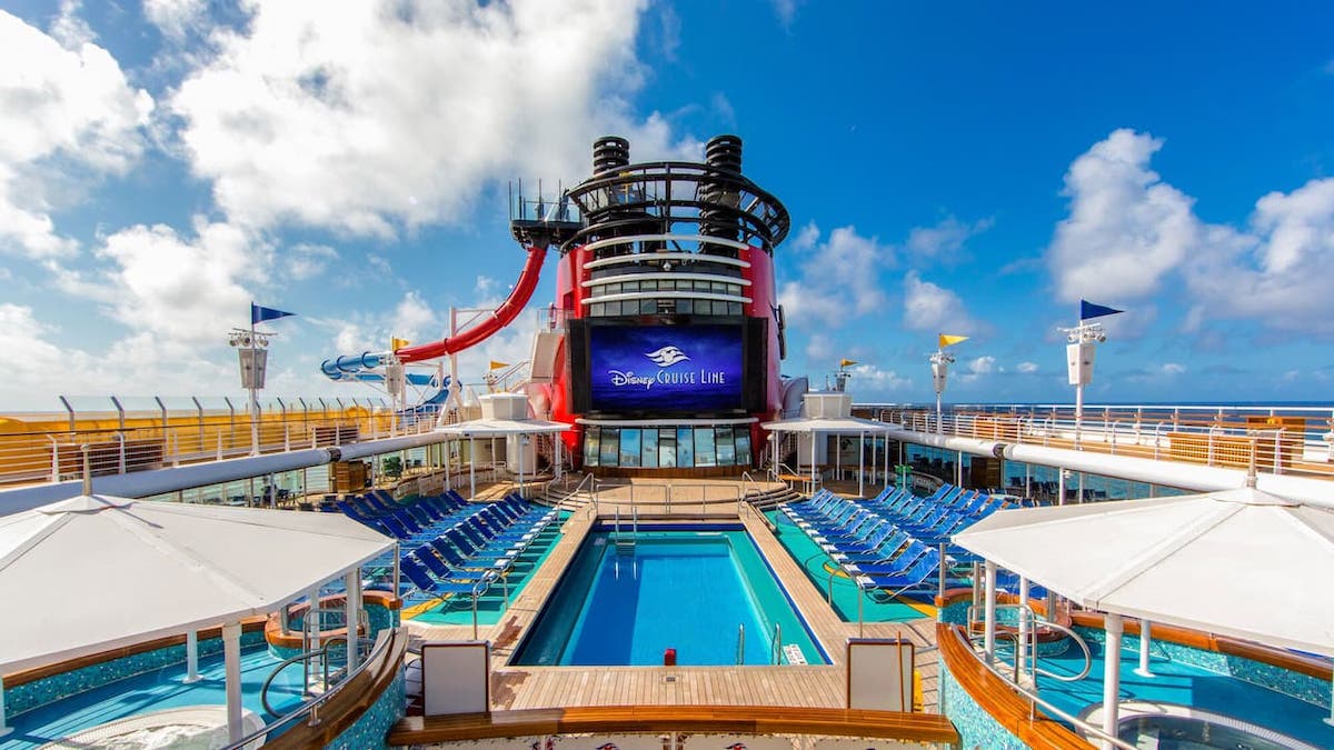 Disney Cruise Deck Pools