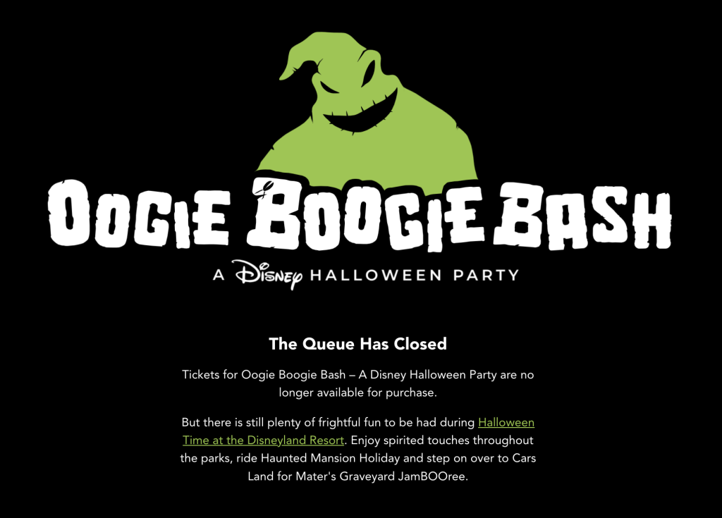 Oogie Boogie Bash 2024 Guide to Disneyland's Halloween Party