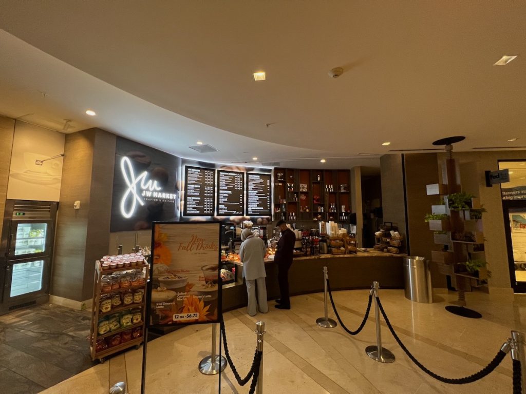 lobby cafe coffee jw marriott