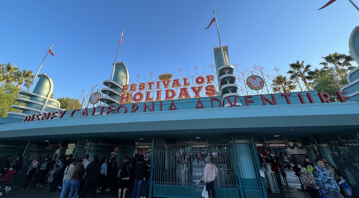 festival of the holidays food and entertainment sign