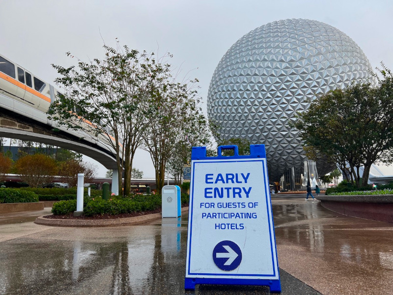 Epcot 1-Day Itinerary Early Entry
