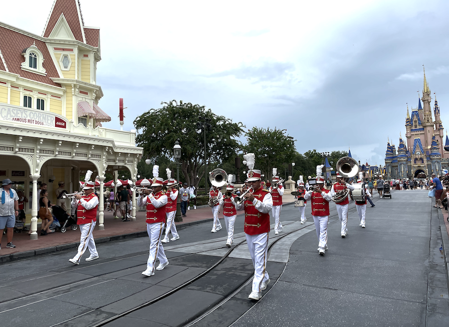 Main Street U.S.A., marching band