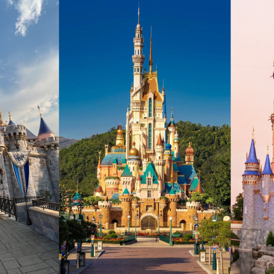 locations of disney theme parks around the world