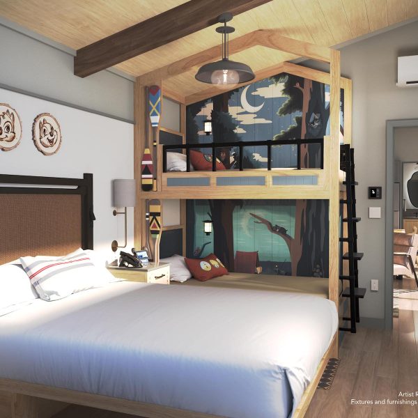 bedroom new cabins at fort wilderness