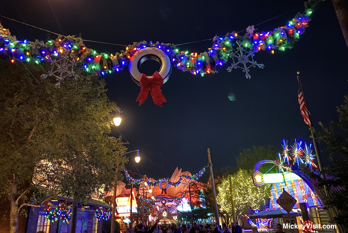 Christmas at Disneyland Cars