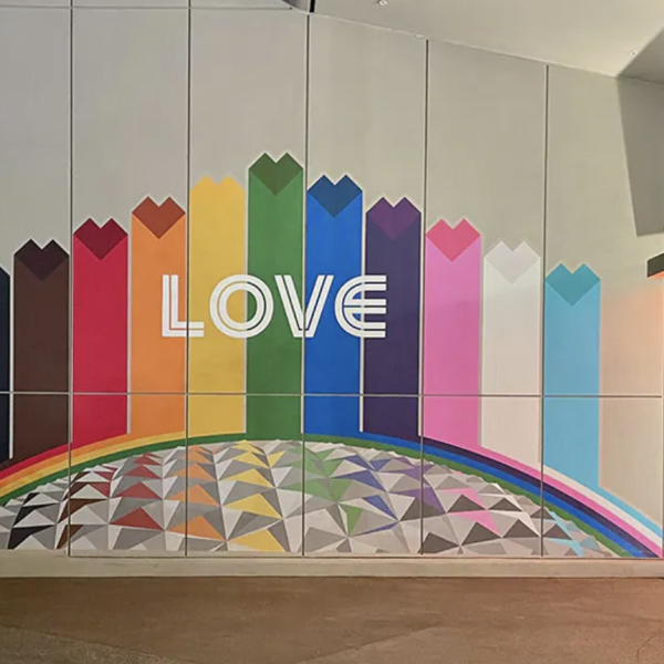 EPCOT Pride Wall
