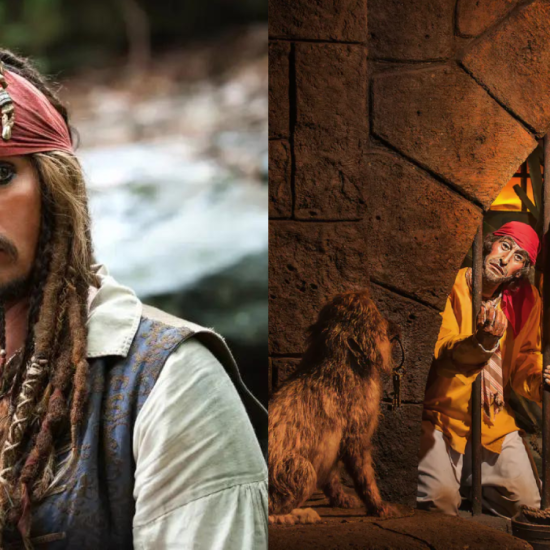 pirates of the caribbean ride becomes movie