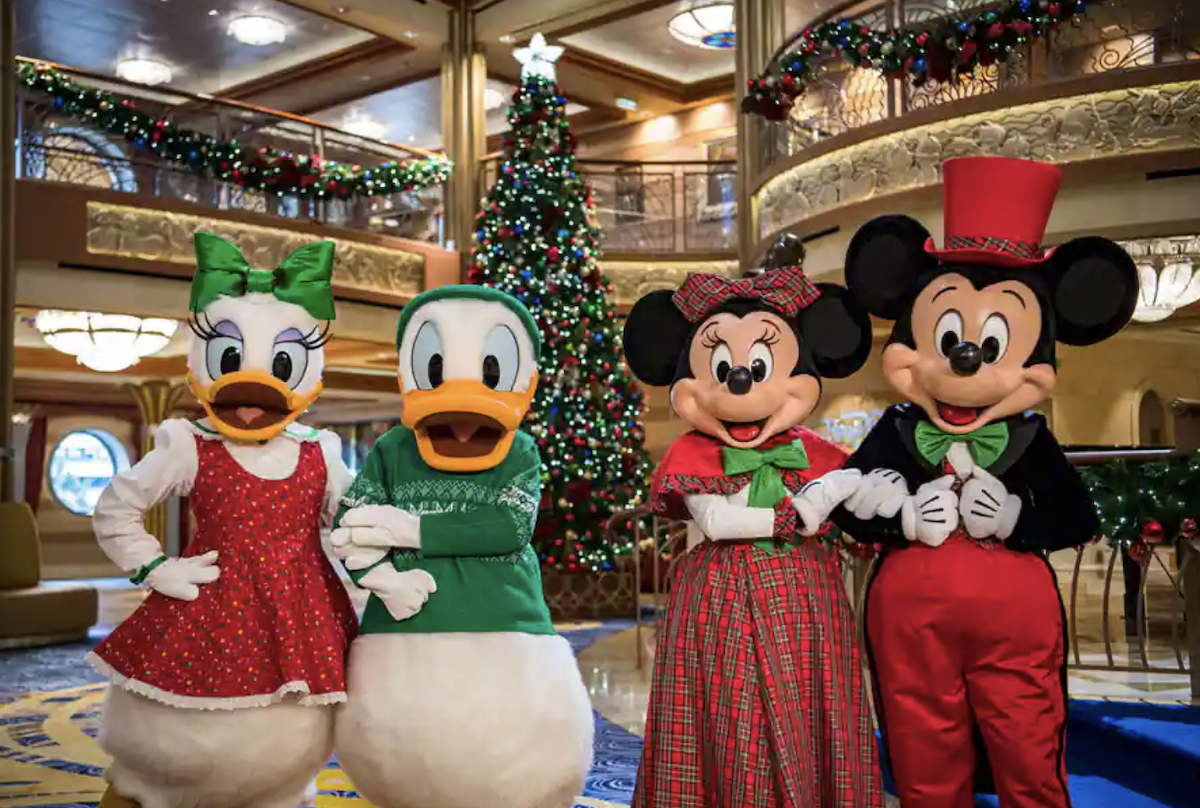 Disney Cruise Line Christmas Entertainment and 2024 Itineraries