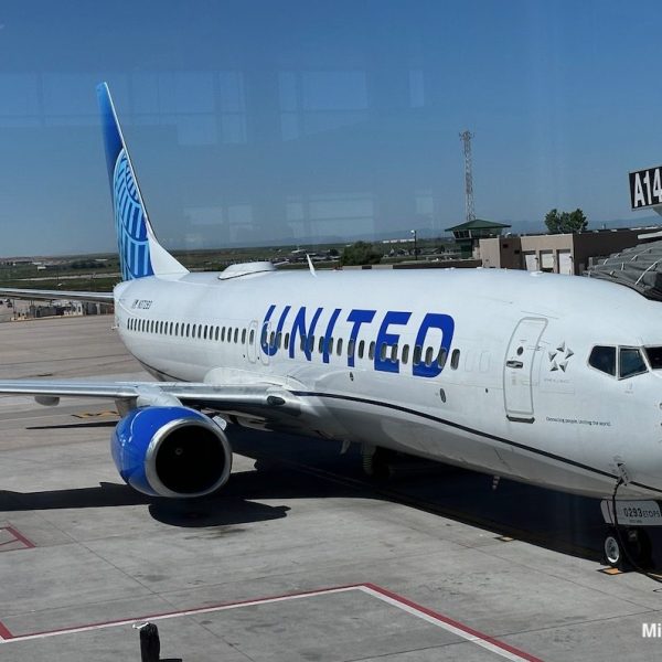 Flying United Airlines