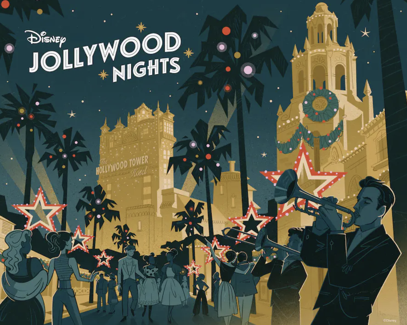 Hollywood Studios Walt Disney World Christmas Party