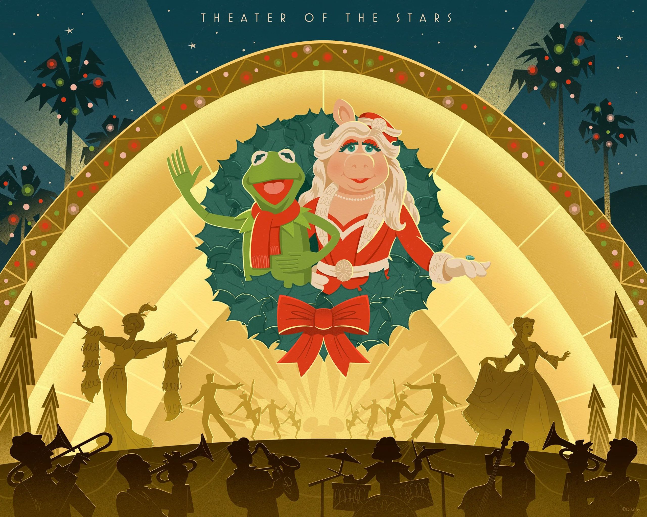 Muppets Disney World Christmas Party