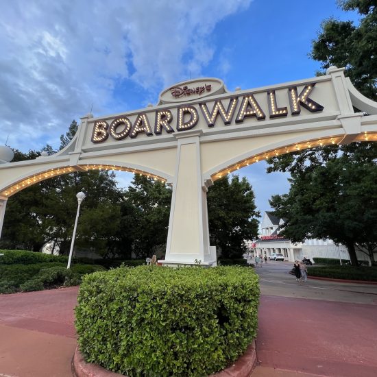 Disney Boardwalk - entry
