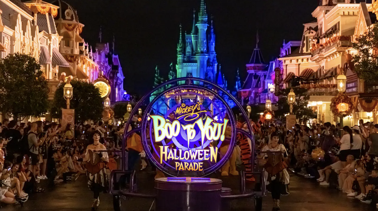 When does Disney World decorate for Halloween
