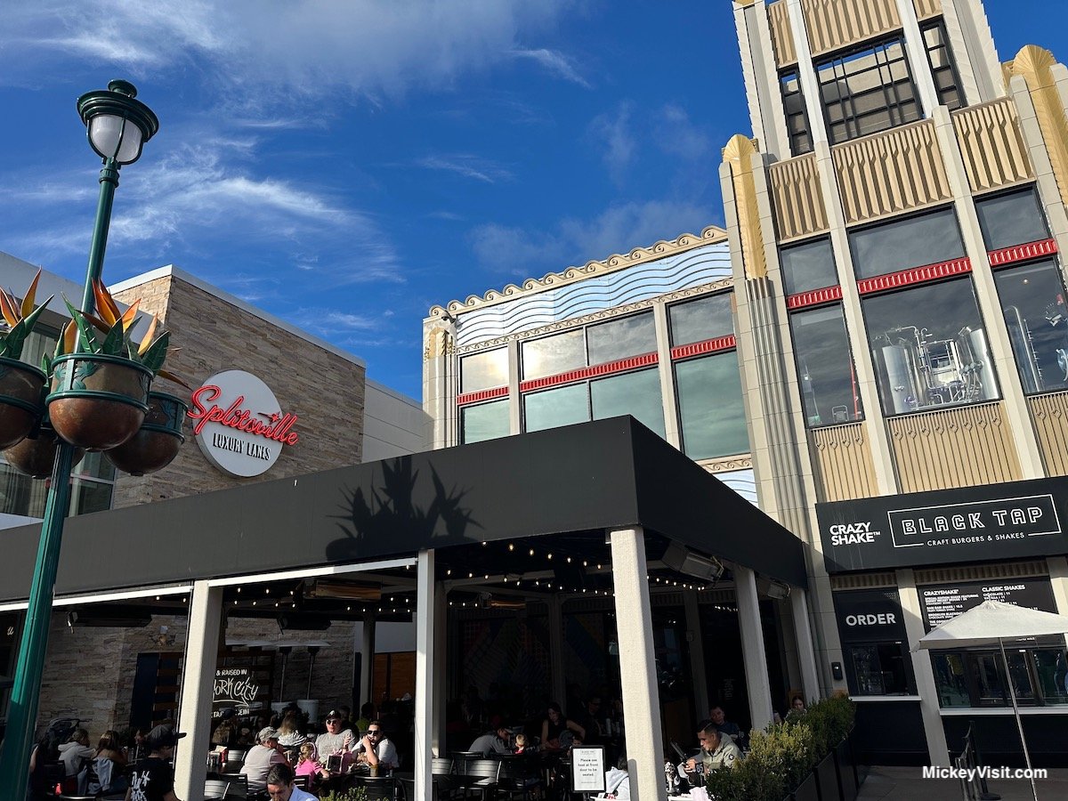 Splitsville Luxury Lanes in Disneyland's Downtown Disney