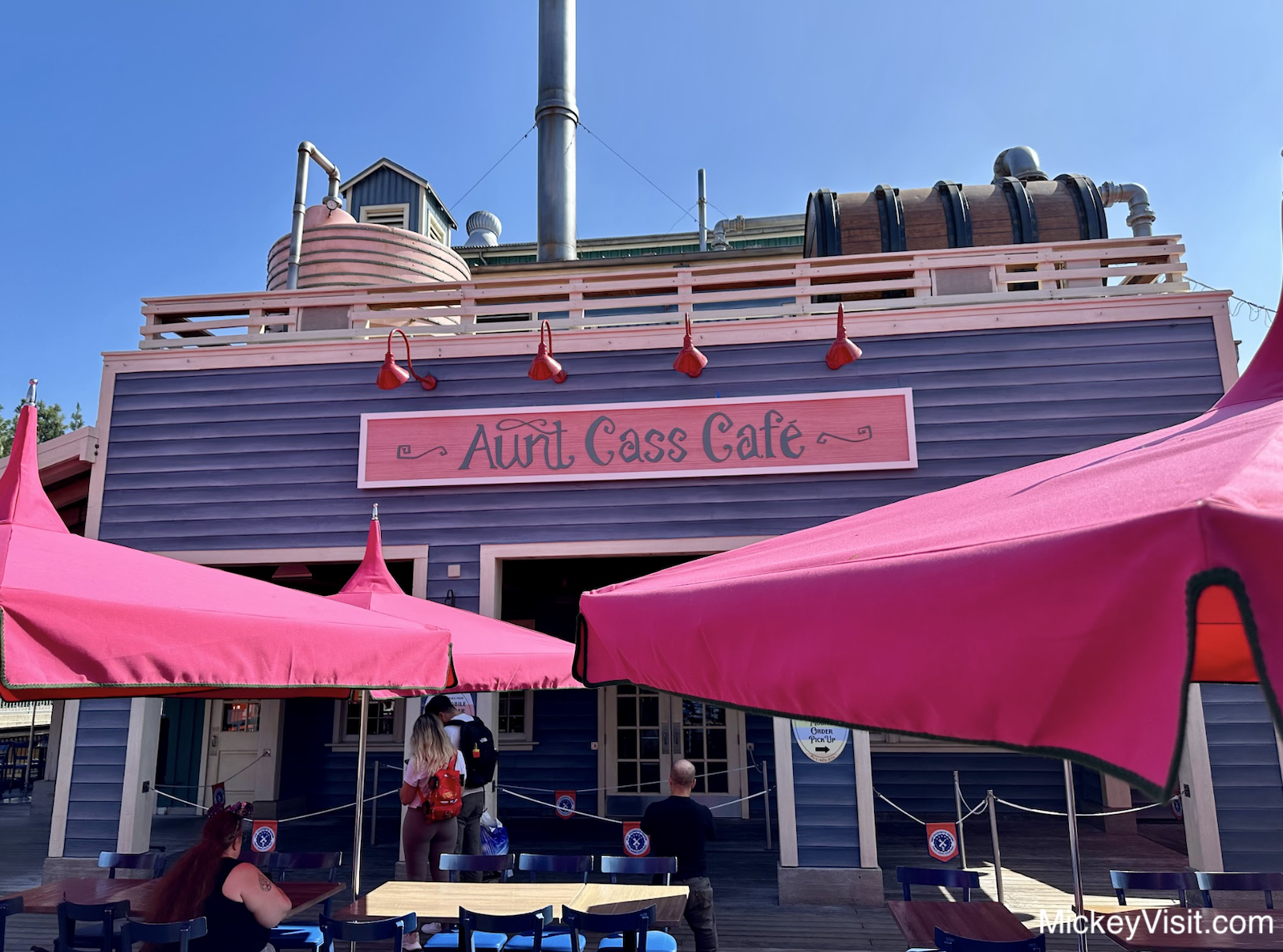 San Fransokyo Square Opening Aunt Cass Cafe