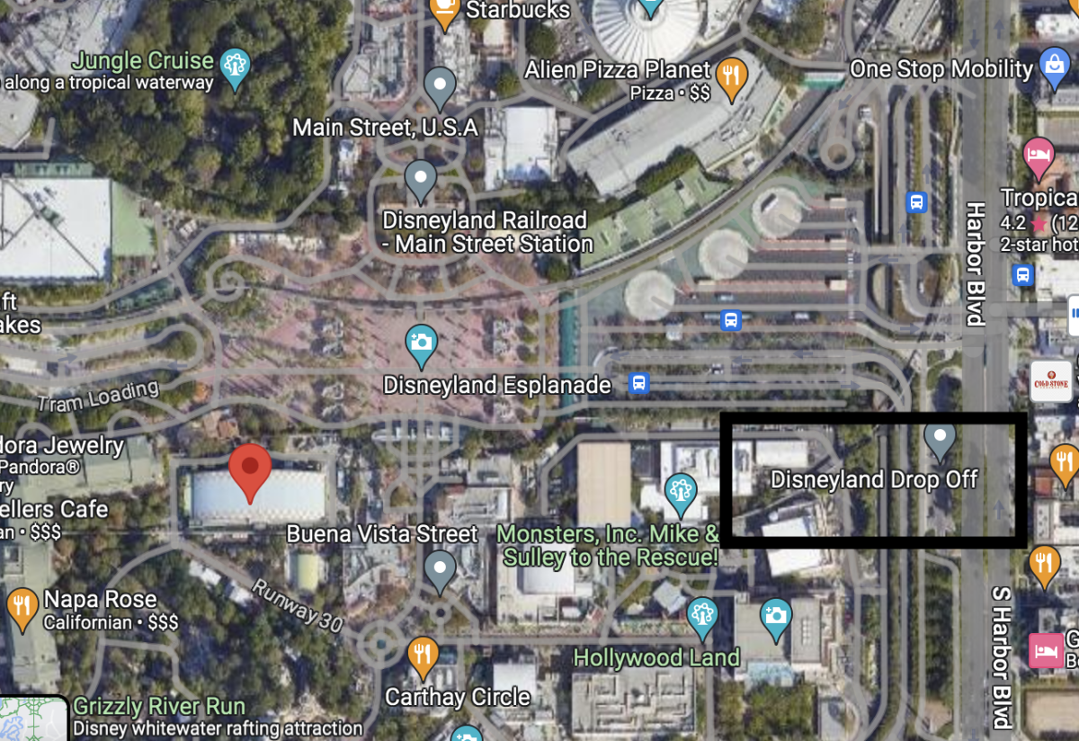 Disneyland Uber & Lyft: Dropoff, Pickup, Tips, Cost