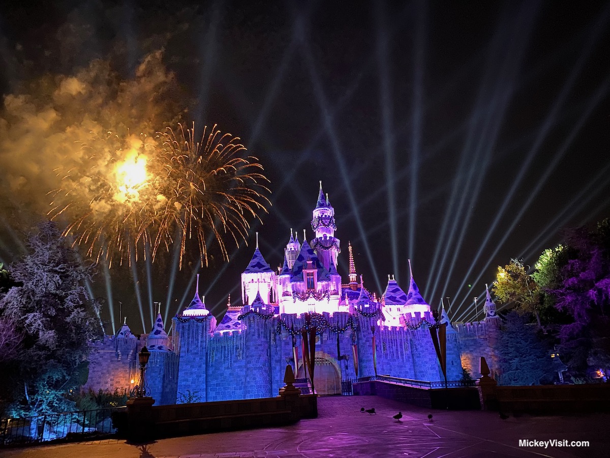 Disneyland reserved seating fireworks view