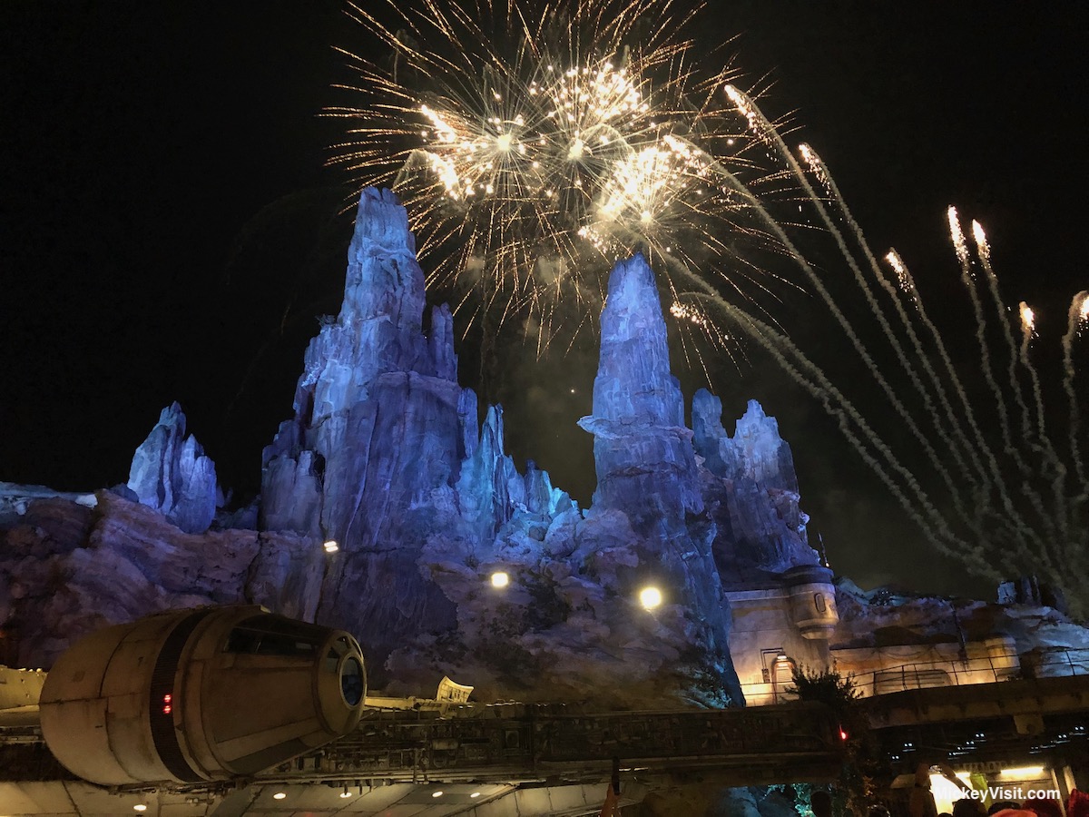 Disneyland Fireworks Star Wars