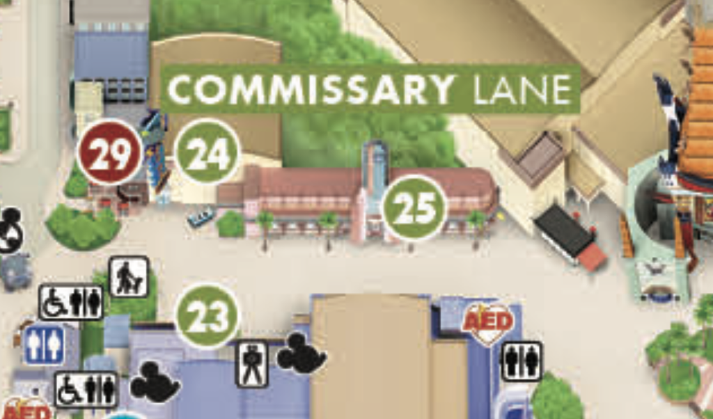 2026 Disney's Hollywood Studios Map (Printable PDF)