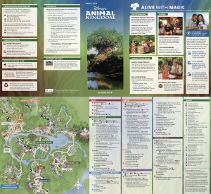 2026 Disney S Animal Kingdom Map Printable PDF Details Map Of Disneys Animal Kingdom 300x275 