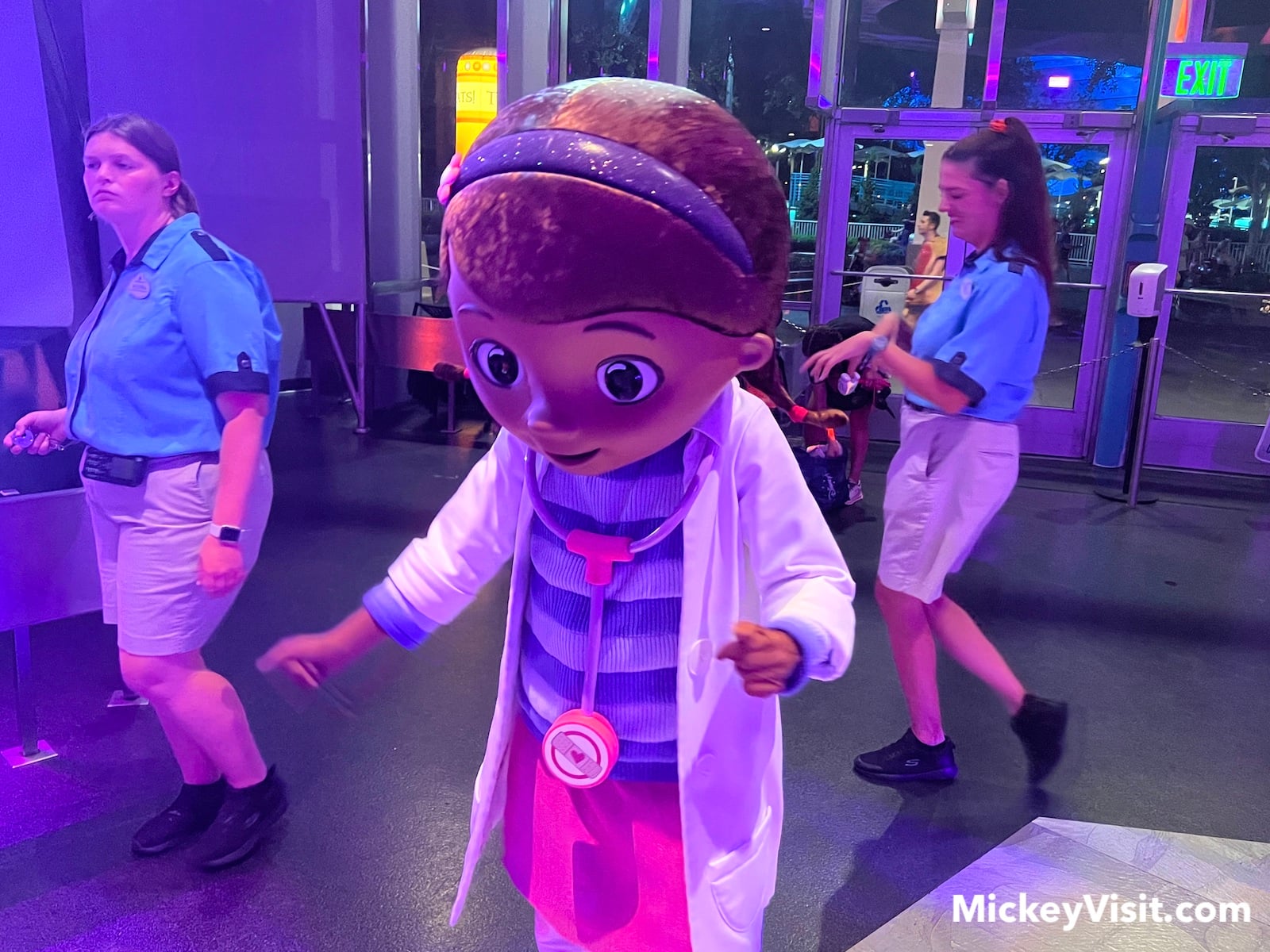 doc mcstuffins at halloween party