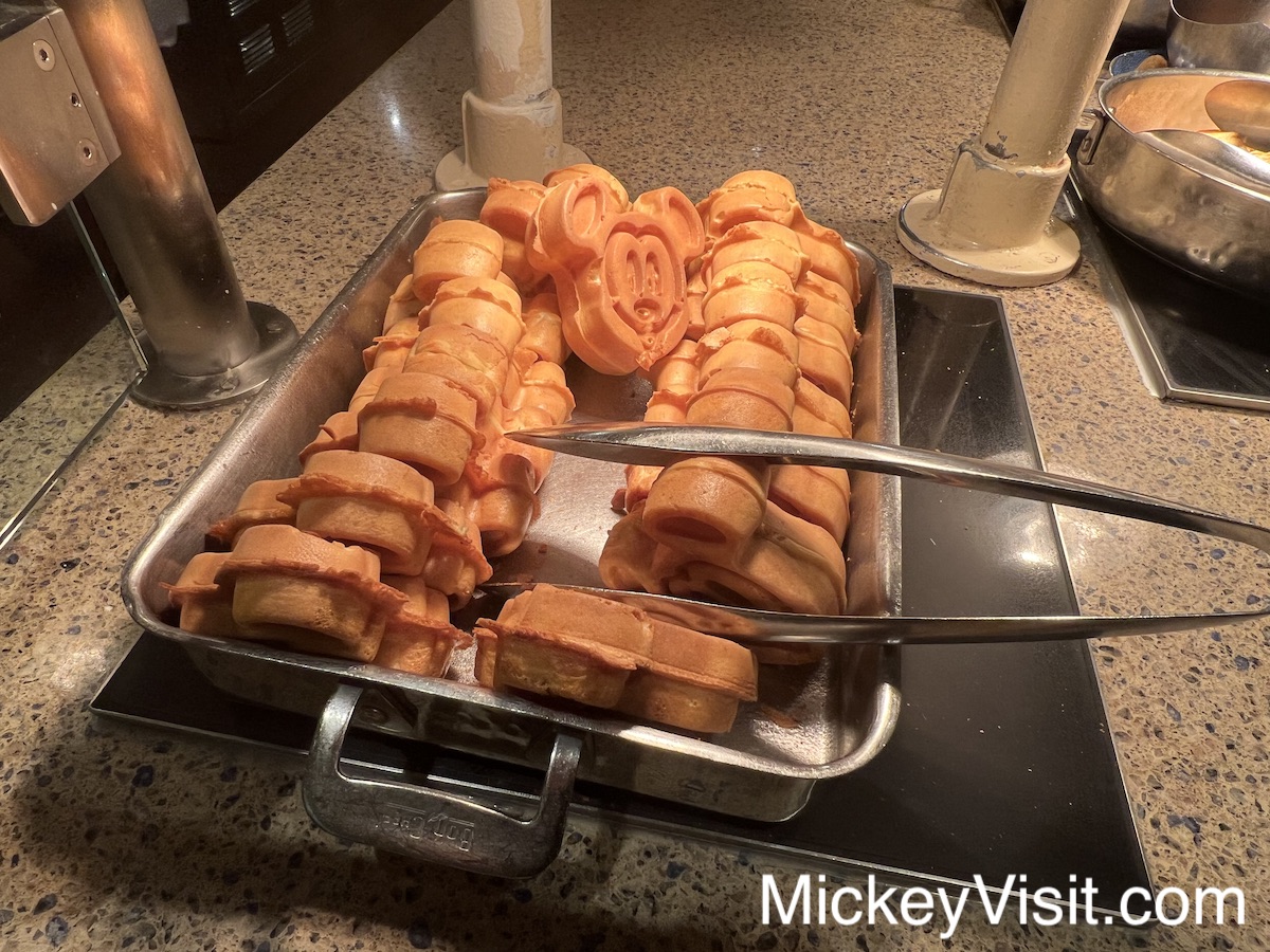 Cape May Café Review - mickey waffles 