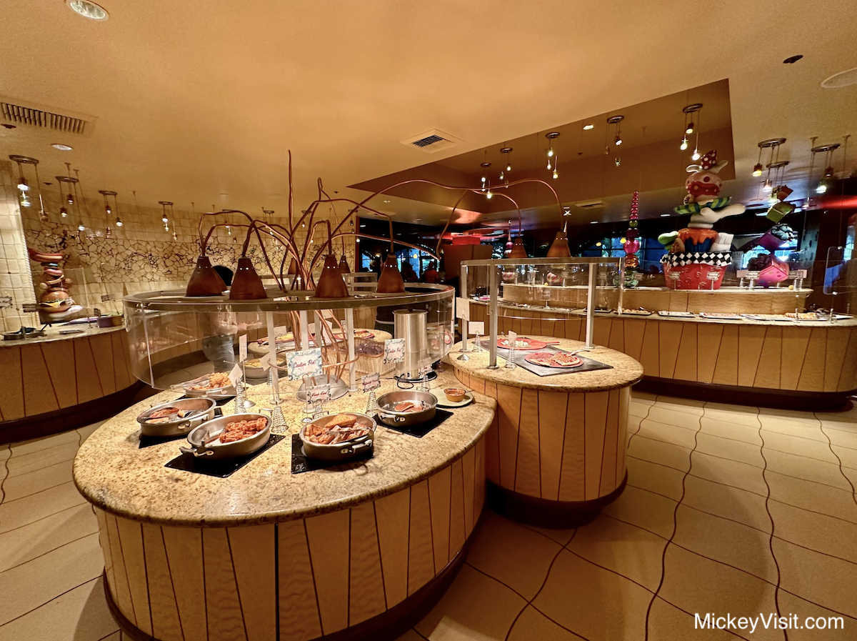 Goofy's Kitchen holiday buffet