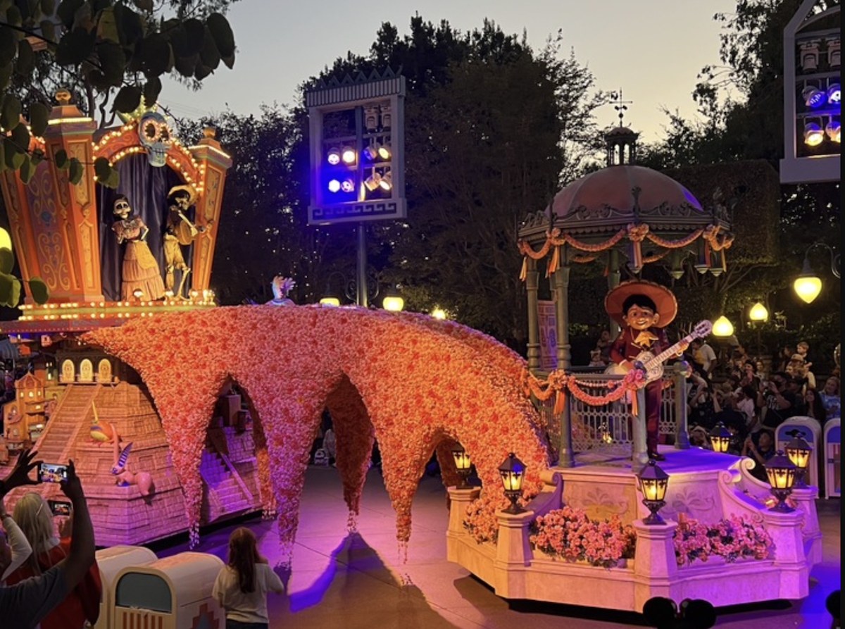 Magic Happens Parade Leaving Disneyland 