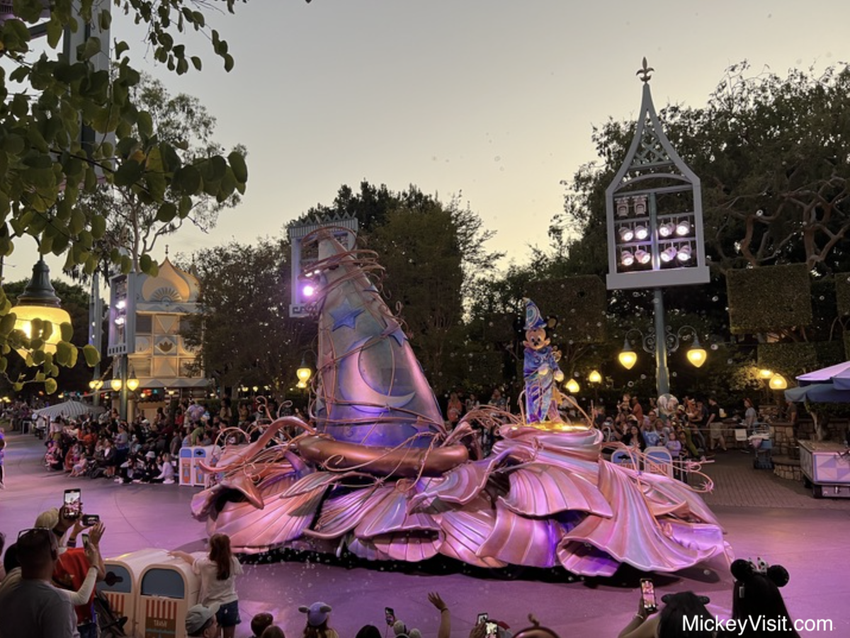 Magic Happens leaving Disneyland 